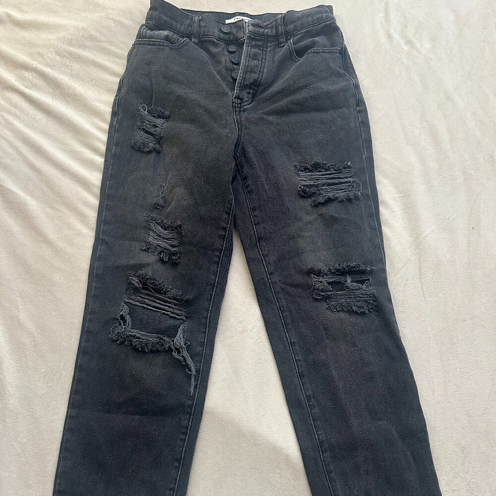 PacSun black ripped jeans